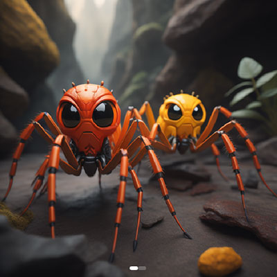 Fire planet Creatures