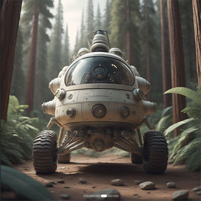 Forest planet rover